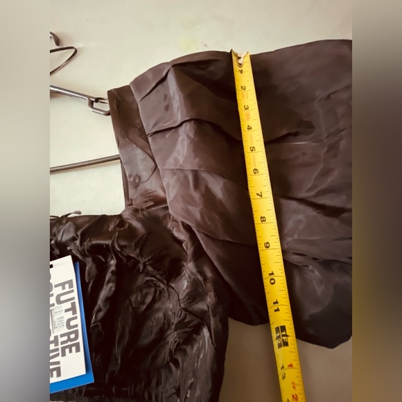 🖤Puff Short Sleeve Organza Cropped Blouse - Future Collective™ Womens Size 14🖤 - Picture 6 of 15